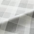 カバー付き 布団セット 6点 (S2601 シングル グレーチェック) 14枚目画像
