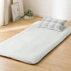 カバー付き 布団セット 6点 (S2601 シングル グレーチェック) 16枚目画像