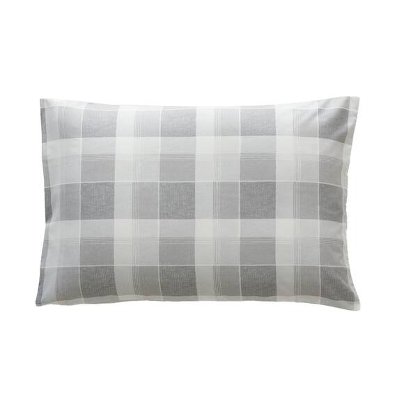 カバー付き 布団セット 6点 (S2601 シングル グレーチェック) 19枚目画像