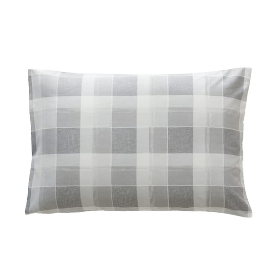 カバー付き 布団セット 6点 (S2601 シングル グレーチェック) 19枚目画像