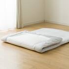 カバー付き 布団セット 6点 (S2601 セミダブル グレーチェック) 17枚目画像