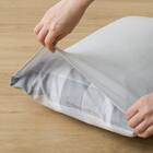 カバー付き 布団セット 6点 (S2601 セミダブル グレーチェック) 21枚目画像