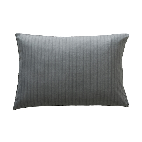 カバー付き 布団セット 6点 (S2602 シングル グレーウィンドウペン) 19枚目画像