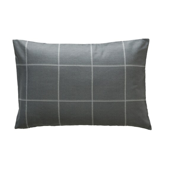 カバー付き 布団セット 6点 (S2602 シングル グレーウィンドウペン) 20枚目画像