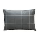 カバー付き 布団セット 8点 (S2602 ダブル グレーウィンドウペン) 20枚目画像