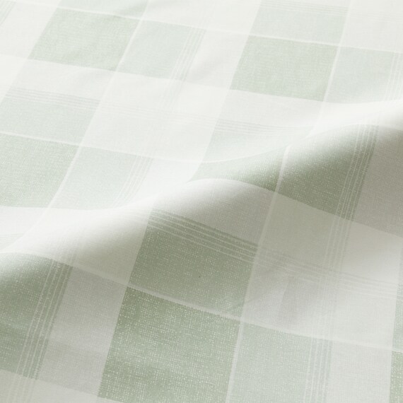 カバー付き 布団セット 6点 (S2603 シングル イエローグリーンチェック) 15枚目画像