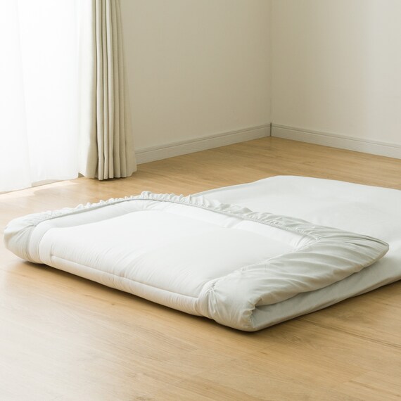 カバー付き 布団セット 6点 (S2603 シングル イエローグリーンチェック) 17枚目画像