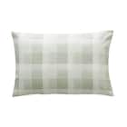 カバー付き 布団セット 6点 (S2603 シングル イエローグリーンチェック) 20枚目画像