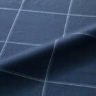 カバー付き 布団セット 6点 (S2606 シングル ネイビーウィンドウペン) 14枚目画像