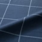 カバー付き 布団セット 6点 (S2606 シングル ネイビーウィンドウペン) 14枚目画像