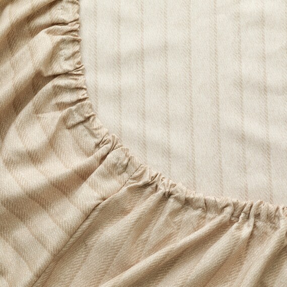 カバー付き 布団セット 6点 (S2607 シングル ベージュウィンドウペン) 18枚目画像