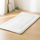 カバー付き 布団セット 6点 (S2607 シングル ベージュウィンドウペン) 26枚目画像