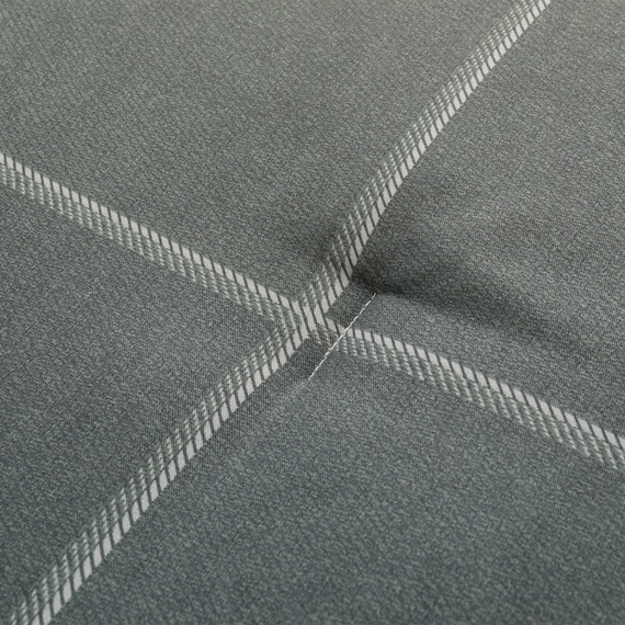 ベッド用寝具 4点セット (K2602 シングル グレーウィンドウペン) 8枚目画像