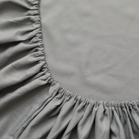 ベッド用寝具 4点セット (K2602 シングル グレーウィンドウペン) 13枚目画像