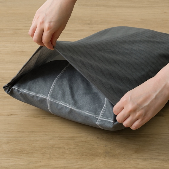 ベッド用寝具 4点セット (K2602 シングル グレーウィンドウペン) 16枚目画像