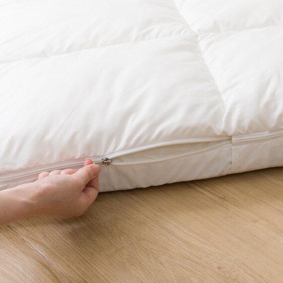 カバーが 洗える ボリューム敷布団 除湿わた入り セミダブル(F2502 SD) 7枚目画像