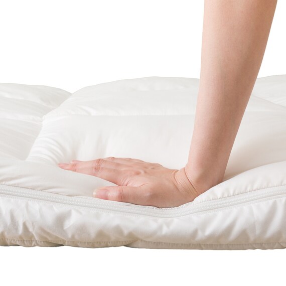 カバーが 洗える ボリューム敷布団 除湿わた入り セミダブル(F2502 SD) 10枚目画像