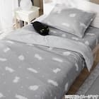 ひんやりケットにもなる掛け布団カバー シングル(Nクール D2603 デコネコ) 11枚目画像