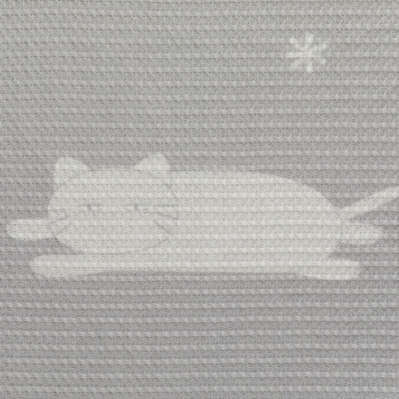 ひんやりケットにもなる掛け布団カバー シングル(Nクール D2603 デコネコ) 15枚目画像