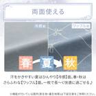 ひんやりケットにもなる掛け布団カバー シングル(Nクール NR04 リボンLA) 4枚目画像