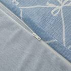 ひんやりケットにもなる掛け布団カバー シングル(Nクール NR04 リボンLA) 16枚目画像