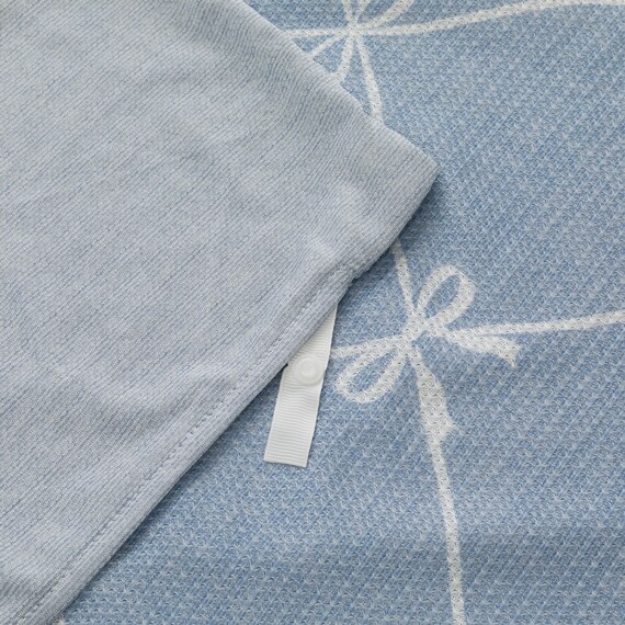 ひんやりケットにもなる掛け布団カバー シングル(Nクール NR04 リボンLA) 17枚目画像