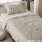 ひんやりケットにもなる掛け布団カバー シングル(Nクール極冷 D2612 シマエナガ) 11枚目画像