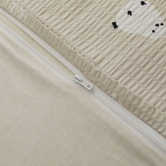 ひんやりケットにもなる掛け布団カバー シングル(Nクール極冷 D2612 シマエナガ) 15枚目画像