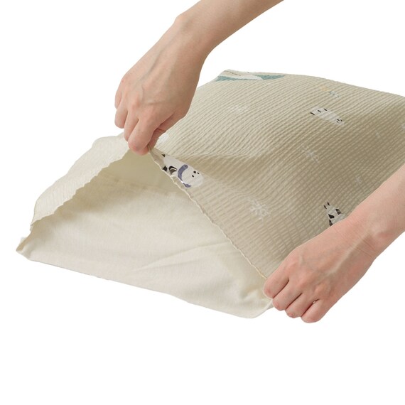 枕カバー(Nクール極冷 D2612 シマエナガ) 15枚目画像