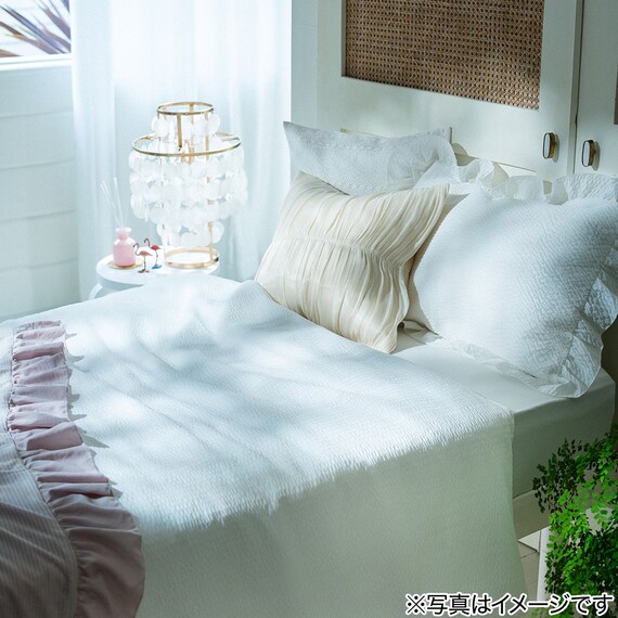 ぴったりフィット マルチすっぽりシーツ スモールシングル-シングル(Nクール D2607 オフホワイト) 11枚目画像