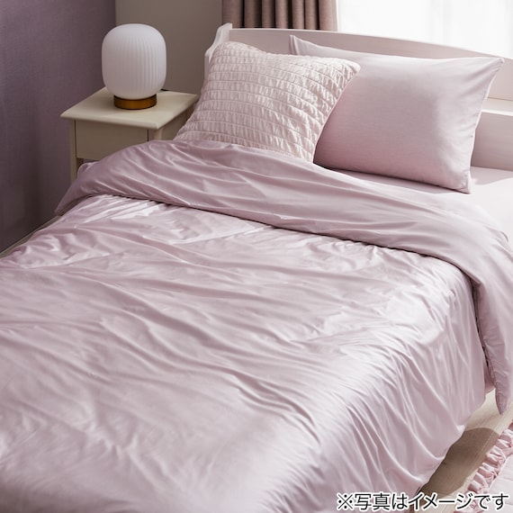 のびてピタッとフィットする枕カバー(Nクール D2605 ローズ) 9枚目画像