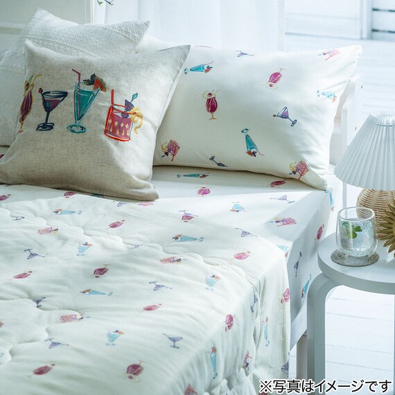 のびてピタッとフィットする枕カバー(Nクール NR04 カクテル) 9枚目画像