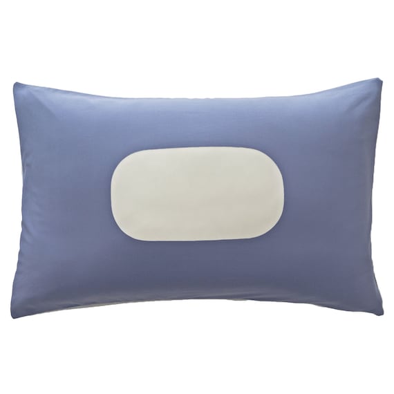 のびてピタッとフィットする枕カバー(Nクール極冷 2609 ネイビー) 11枚目画像