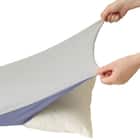 のびてピタッとフィットする枕カバー(Nクール極冷 2609 ネイビー) 14枚目画像