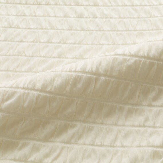 両面使える 枕カバー(Nクール極冷 2615 くしゅくしゅ ホワイト) 12枚目画像