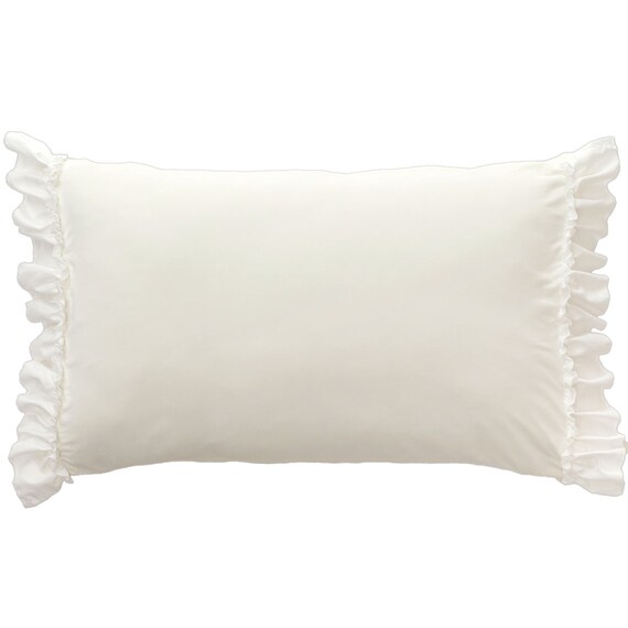 のびのび枕カバー(Nクール D2614 フリル ホワイト) 9枚目画像