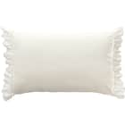 のびのび枕カバー(Nクール D2614 フリル ホワイト) 9枚目画像