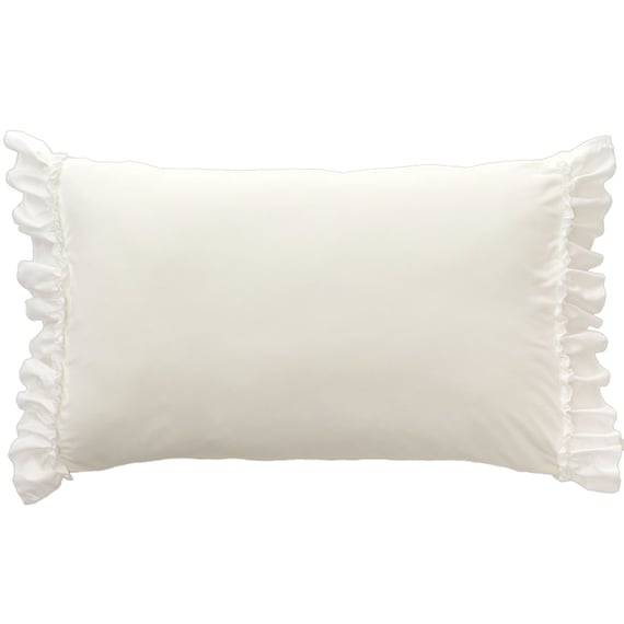 のびのび枕カバー(Nクール D2614 フリル ホワイト) 9枚目画像