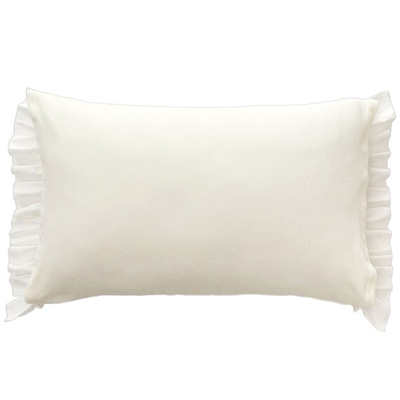 のびのび枕カバー(Nクール D2614 フリル ホワイト) 10枚目画像