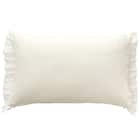 のびのび枕カバー(Nクール D2614 フリル ホワイト) 10枚目画像