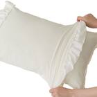 のびのび枕カバー(Nクール D2614 フリル ホワイト) 13枚目画像