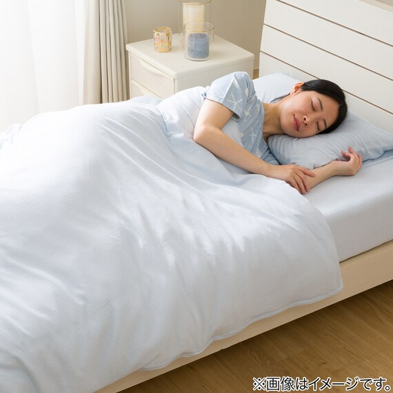 まくらカバー(Nクール ブルー 26NC-01) 6枚目画像