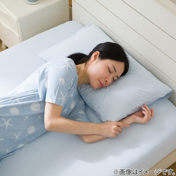 ぴったりフィット マルチすっぽりシーツ スモールシングルｰシングル(Nクール ブルー Nフィット 26NC-01 SS-S) 7枚目画像