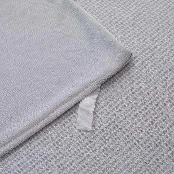 ひんやりケットにもなる 掛け布団カバー シングル(Nクール グレー 26NC-01 S) 10枚目画像