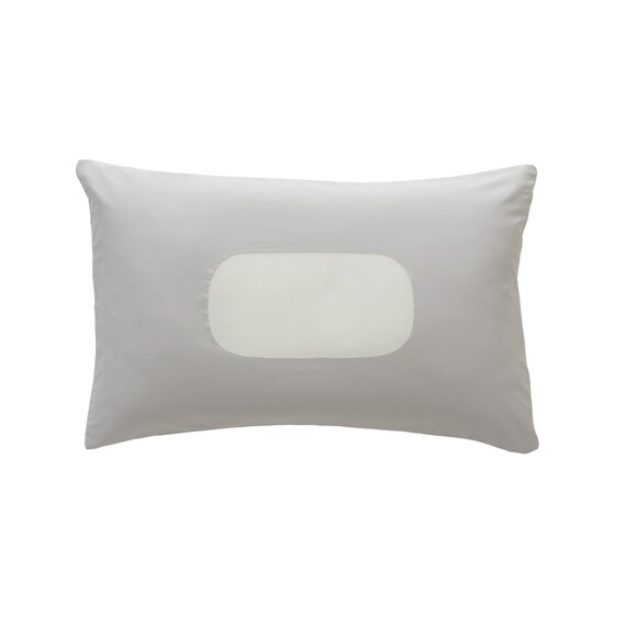 のびてピタッとフィットする枕カバー(Nフィット Nクール グレー 26NC-01 標準～大判サイズ) 6枚目画像