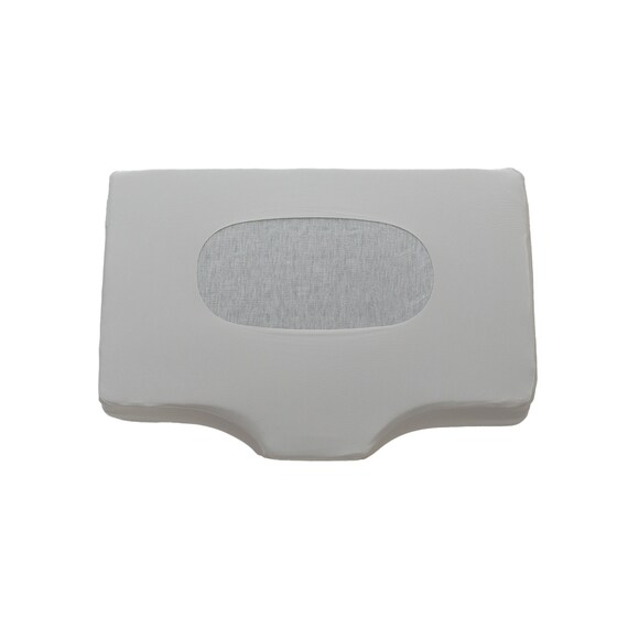 横向き寝がラクなまくら専用 枕カバー(Nフィット Nクール グレー 26NC NF-01) 4枚目画像