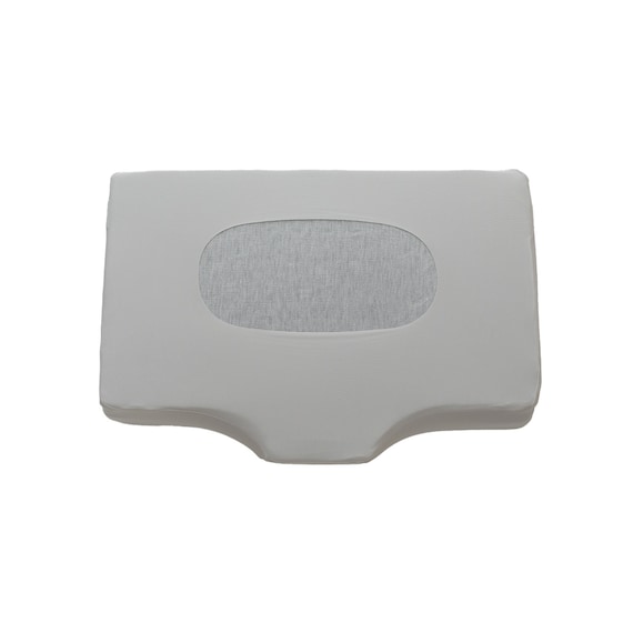 横向き寝がラクなまくら専用 枕カバー(Nフィット Nクール グレー 26NC NF-01) 4枚目画像