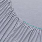 ぴったりフィット マルチすっぽりシーツ スモールシングルーシングル(Nクール極冷 ブルー Nフィット 2604 SS-S) 7枚目画像