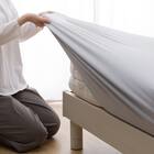 ぴったりフィット マルチすっぽりシーツ スモールシングルーシングル(Nクール極冷 ブルー Nフィット 2604 SS-S) 8枚目画像