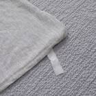 ひんやりケットにもなる 掛け布団カバー シングル(Nクール極冷 グレー 26-04 S) 11枚目画像